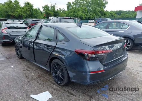 2025 Honda Civic Sport from USA, damaged, VIN 2HGFE2F51SH513767